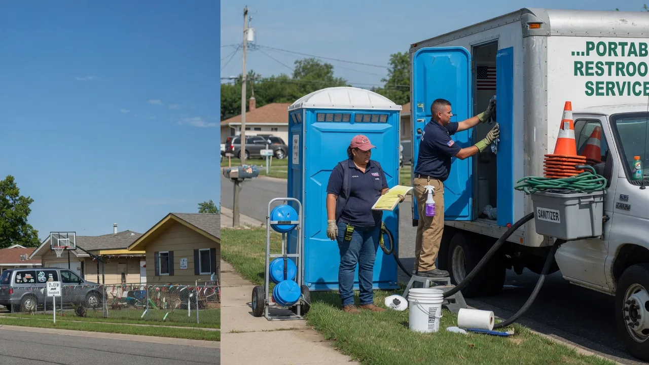 Portable Toilet Rental in Toledo, IA near me
